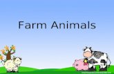 Farm animals powerpoint