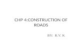 CONSTRUCTION OF ROADS