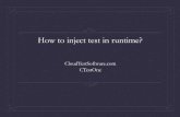 Cloud Testing with Browser & Web Service using test injection technique