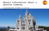 Obtain Information About a Spanish Company