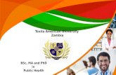 Texila Zambia Public Health ppt