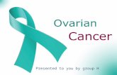 Ovarian cancer (ctump Medical English presentation)