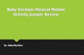 Baby einstein musical motion activity jumper review