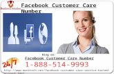 What is the most ideal approach to get Facebook Customer Care Number?1-888-514-9993