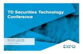 TD Securities Technology Conference Nov 2016