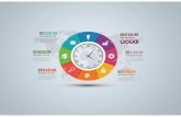 Clock Infographic Presentation Template