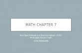 Math chapter 7