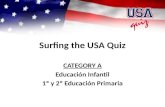 USA:  Quiz V English Culture Week, Category A.