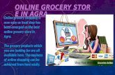 Online grocery store in agra
