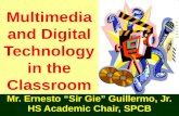 Multimedia and digital technology in the classroom