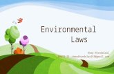 Environmental Laws Of India