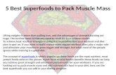 5 Best Superfoods to Pack Muscle Mass
