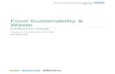 Food Sustainability Report 25 NOV 15