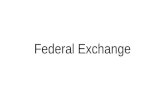 Federal Marketplace Exchange Research Presentation