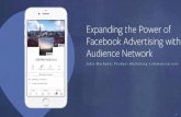 Expanding the Power of Facebook Advertising with Audience Network