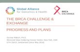 The BRCA Challenge & Exchange: Progress and Plans - Gunnar Rätsch
