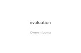 Owen real evaluation