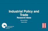 Top Ideas for Industrial Policy and Trade