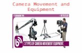 Camera movement and equipment