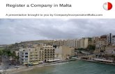 Register a Company in Malta