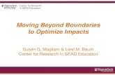 UEDA Annual Summit 2016: The Center for Research in SEAD Education - "Moving Beyond Boundaries to Optimize Impacts"