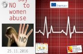 No violence 2016, ERSMUS, She/He is Equal in Europe