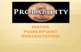 Maths probability