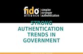Strong Authentication Trends in Government