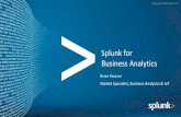 Art of the Possible with Splunk Analytics