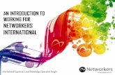 Networkers International - Work for Us
