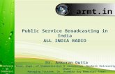 Public service radio in india