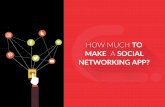 How much to make a social networking app?