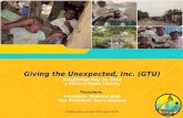 Presenting Giving the Unexpected, INC