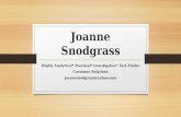 Joanne Snodgrass Power Point Resume