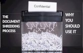 The document shredding process and why you should use it