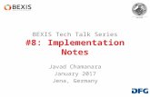 8 implementation notes