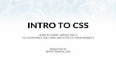 Intro to CSS Presentation