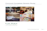 City of Concord Complete Streets Study