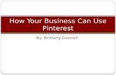 How Your Business Can Use Pinterest