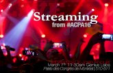 Going LIVE at #ACPA16 | Streaming Mobile Apps Tutorial