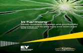In Harmony family business cohesion and profitability