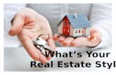 What’s Your Real Estate Style?