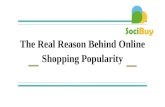 The real reason behind online shopping popularity