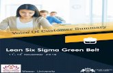 Feedback From Students On Six Sigma Green Belt Certification - Mewar University
