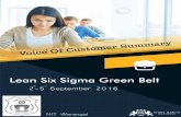 Feedback From Students On Six Sigma Green Belt Certification - NIT Warangal