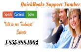 QuickBooks Support Number 1-855-888-1002 where you can get all solution related to QuickBooks technical issue