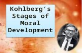 kohlbergs stage of moral development