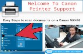 Easy Steps to scan documents on a Canon MX410? 1-800-213-8289 Toll-free  for help