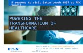 5 reasons to visit Eaton's booth at PDC Summit 2017