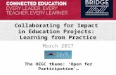 Collaborating for Impact in Education Projects: Learning from Practice